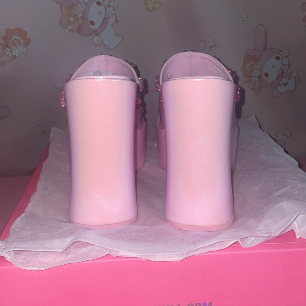 Sugar Thrillz Petal Power Platform Slides - Picture 4 of 6